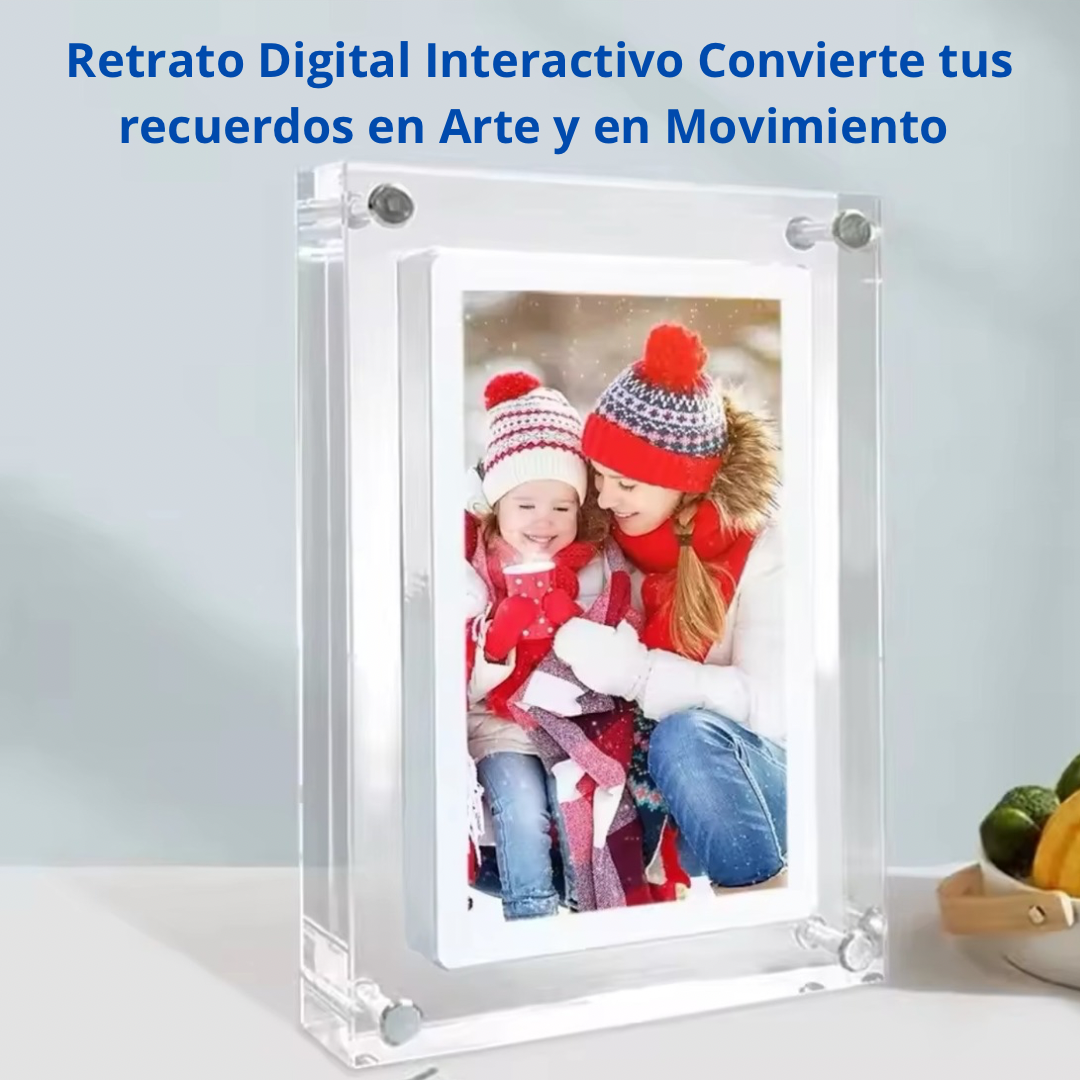 🎨 Retrato Digital Interactivo – Convierte tus recuerdos en arte y movimiento 🎨